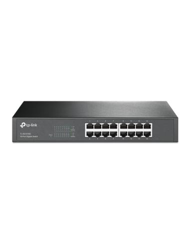 TP-Link TL-SG1016D No administrado Gigabit Ethernet (10/100/1000) Negro