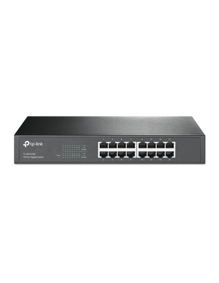 TP-Link TL-SG1016D No administrado Gigabit Ethernet (10/100/1000) Negro