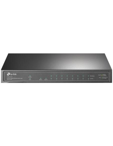TP-Link TL-SG1210P switch No administrado Gigabit Ethernet (10/100/1000) Energía sobre Ethernet (PoE) Gris
