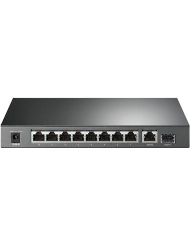 TP-Link TL-SG1210P switch No administrado Gigabit Ethernet (10/100/1000) Energía sobre Ethernet (PoE) Gris