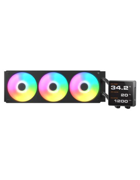 COUGAR CGR-PSDVPRGB-B-360 Procesador Sistema de refrigeración líquida todo en uno 12 cm Negro