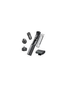 Boya Magic-01 USB-C + Lightning + 3.5 Mm TRS) RX + Soporte de escritorio omnidireccional inalámbrico 4 en 1 con IA y estuche de 