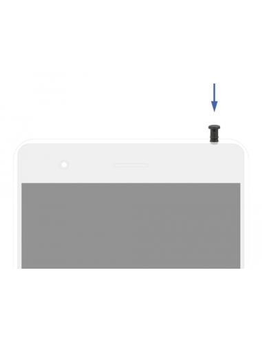 DeLOCK Funda de polvo para conector estéreo hembra de 3,5 mm 10 piezas negro