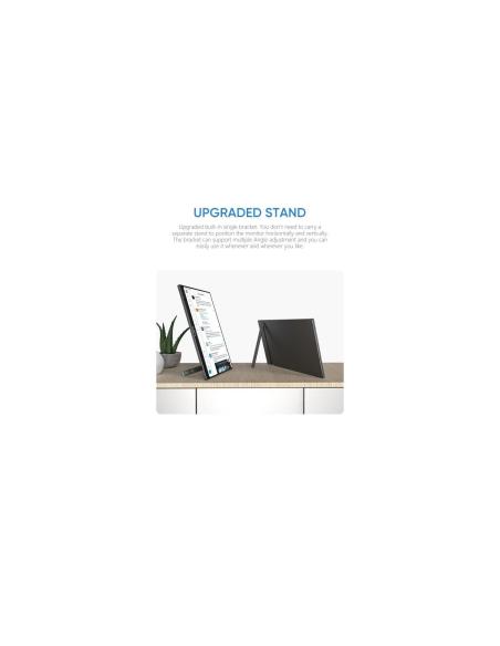 Arzopa A1T 15,6" Monitor portátil Táctil FullHD 60Hz IPS Táctil HDR10 Altavoces USB-C HDMI