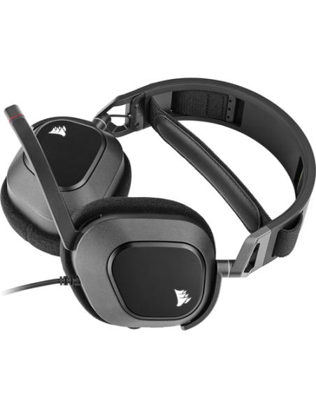 Corsair HS80 RGB USB Auriculares Alámbrico De mano Juego Carbono