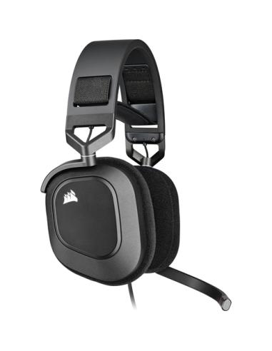 Corsair HS80 RGB USB Auriculares Alámbrico De mano Juego Carbono