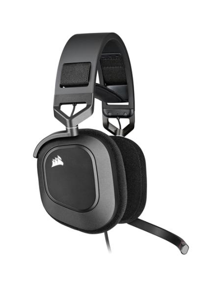 Corsair HS80 RGB USB Auriculares Alámbrico De mano Juego Carbono