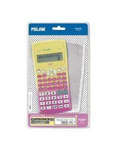 Milan 159110SNPBL calculadora Escritorio Calculadora básica Rosa, Amarillo 2