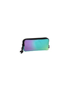Milan Sunset Estuche Portatodo 3 Compartimentos - Tejido Resistente a las Roturas y Rasgaduras - Medidas 22x11x6.5cm - Color Tur