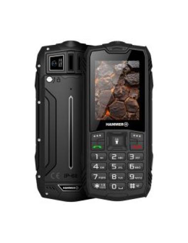 HAMMER Rock LTE 6,1 cm (2.4") Negro Teléfono resistente