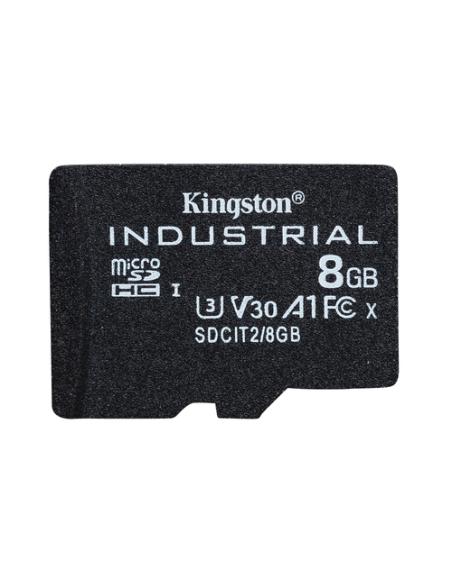Kingston Technology Tarjeta 8GB microSDHC Industrial C10 A1 pSLC paquete individual sin adaptador