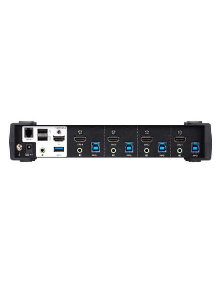 ATEN Switch KVMP™ HDMI 4K USB 3.0 de 4 puertos