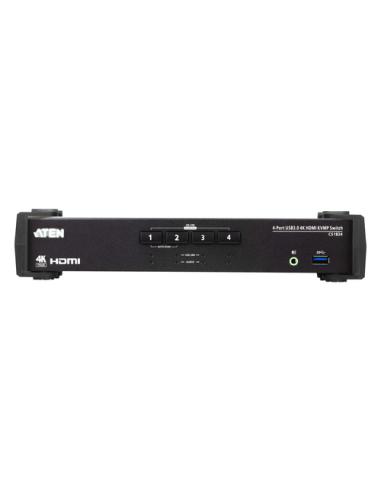 ATEN Switch KVMP™ HDMI 4K USB 3.0 de 4 puertos