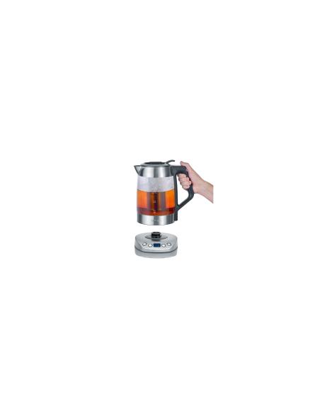 Severin WK 3479 tetera eléctrica 1,7 L 3000 W Negro, Acero inoxidable