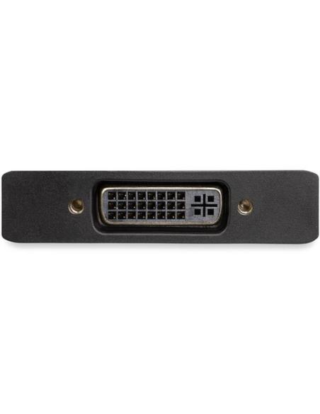StarTech.com Adaptador Mini DisplayPort a DVI de Enlace Doble - Alimentado por USB - Negro