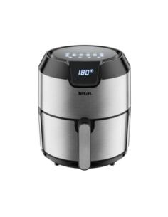 Tefal Easy Fry EY401D Sencillo 4,2 L Independiente 1500 W Freidora de aire caliente Negro, Acero inoxidable
