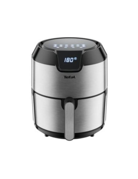 Tefal Easy Fry EY401D Sencillo 4,2 L Independiente 1500 W Freidora de aire caliente Negro, Acero inoxidable