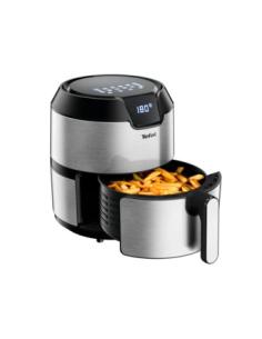 Tefal Easy Fry EY401D Sencillo 4,2 L Independiente 1500 W Freidora de aire caliente Negro, Acero inoxidable 2