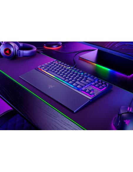 Razer Ornata V3 Tenkeyless teclado Juego USB QWERTZ Alemán Negro
