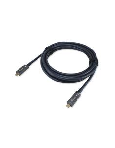 Equip 119463 Cable óptico activo USB-C a C, M/M, 15m, PD 60W, 4K/60Hz, 10Gbps, Vídeo+Datos+PD 2