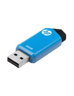 HP v150w unidad flash USB 64 GB USB tipo A 2.0 Negro, Azul 2