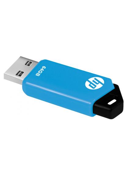 HP v150w unidad flash USB 64 GB USB tipo A 2.0 Negro, Azul