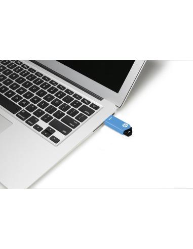 HP v150w unidad flash USB 64 GB USB tipo A 2.0 Negro, Azul