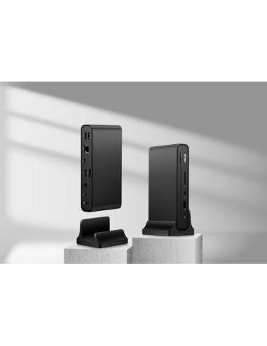 ASUS Triple Display USB-C Dock DC300 Acoplamiento USB 3.2 Gen 2 (3.1 Gen 2) Type-C Negro