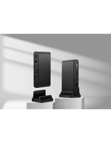 ASUS Triple Display USB-C Dock DC300 Acoplamiento USB 3.2 Gen 2 (3.1 Gen 2) Type-C Negro