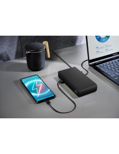ASUS Triple Display USB-C Dock DC300 Acoplamiento USB 3.2 Gen 2 (3.1 Gen 2) Type-C Negro