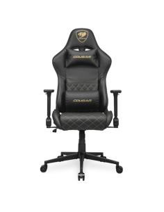 COUGAR CGR-AO2-GLB Silla para videojuegos universal Asiento acolchado Negro, Oro