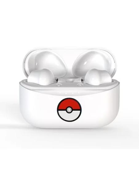 OTL Technologies Pokémon Poké ball Auriculares Inalámbrico Dentro de oído Llamadas/Música Bluetooth Blanco