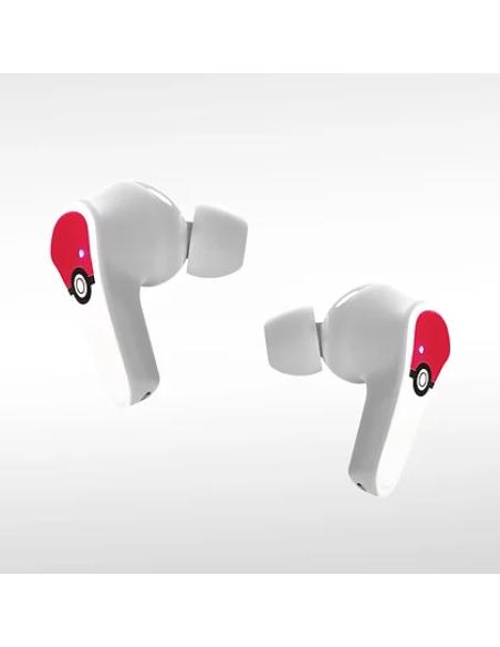 OTL Technologies Pokémon Poké ball Auriculares Inalámbrico Dentro de oído Llamadas/Música Bluetooth Blanco