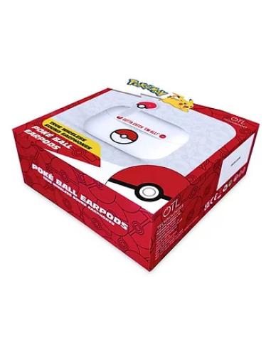 OTL Technologies Pokémon Poké ball Auriculares Inalámbrico Dentro de oído Llamadas/Música Bluetooth Blanco