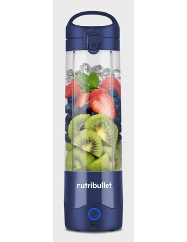 NutriBullet Portable 0,475 L Licuadora de vaso Azul, Marina