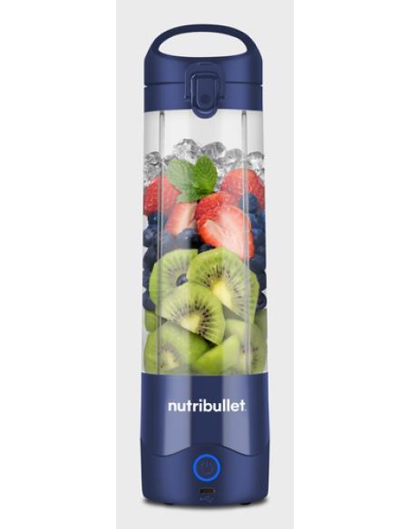 NutriBullet Portable 0,475 L Licuadora de vaso Azul, Marina