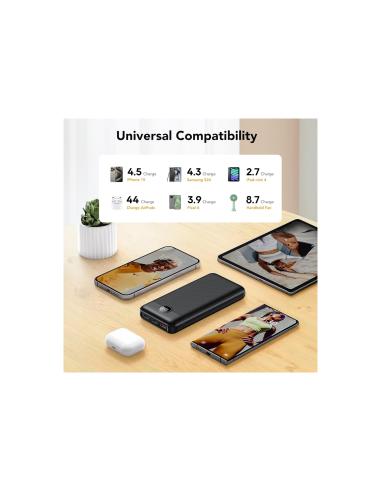 Veger VG-W2081 Power Bank 20.000 mAh Carga Rápida 2 x USB-C 1 USB-A