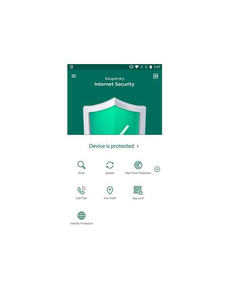 Kaspersky Internet Security 2020 Seguridad de antivirus Base 1 licencia(s) 1 año(s)