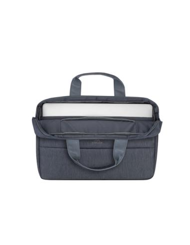 Rivacase 7522 35,6 cm (14") Maletín Gris