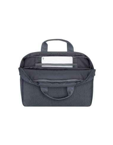 Rivacase 7522 35,6 cm (14") Maletín Gris