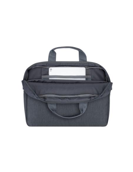 Rivacase 7522 35,6 cm (14") Maletín Gris