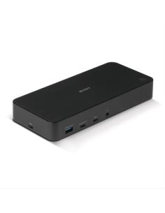 Lindy 43366 base para portátil y replicador de puertos Acoplamiento USB 3.2 Gen 2 (3.1 Gen 2) Type-C Negro