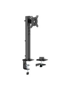 AISENS Soporte de Mesa Eco Giratorio e Inclinable para Monitor/TV 12kg de 17-34, Negro