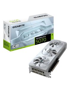 GIGABYTE GeForce RTX 5070 EAGLE OC ICE SFF 12G Tarjeta Gráfica - 12GB GDDR7, 192 bits, PCI-E 5.0, 2587 MHz Core Clock, 3 x DP 2.
