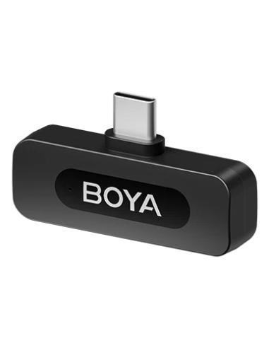 BOYA BY-V10 (V2.0) Negro Micrófono con pinza de enganche