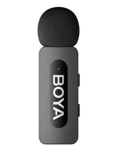 BOYA BY-V1 (V2.0) micrófono Negro Micrófono con pinza de enganche 2
