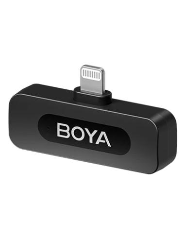 BOYA BY-V1 (V2.0) micrófono Negro Micrófono con pinza de enganche