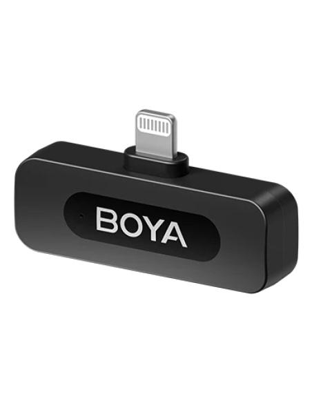 BOYA BY-V1 (V2.0) micrófono Negro Micrófono con pinza de enganche
