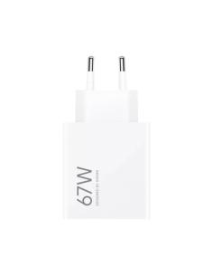 CARGADOR RED XIAOMI UNIVERSAL DE PARED 67W QC3.0 / USB-A / BLANCO / CARGA RAPIDA / BHR07SKEU 2