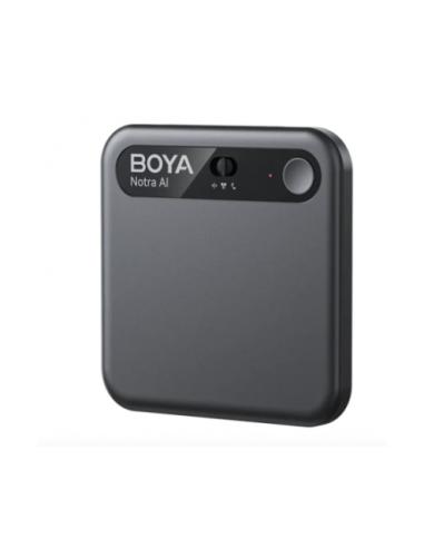 GRABADORA DE VOZ INTELIGENTE BOYA NOTRA / IA TRANSCRIPCION Y RESUMEN / 64GB / BLUETOOTH / WIFI / USB-C / GRABACION LLAMADAS / CA